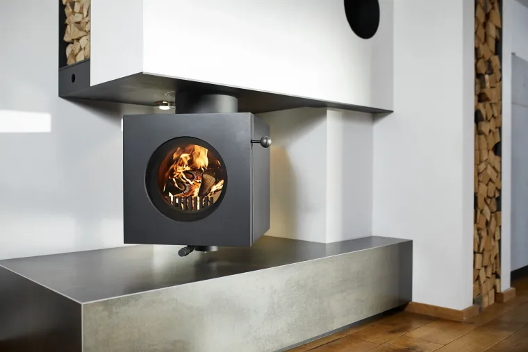 Brunner Drehfeuer mit feinsteinsockel